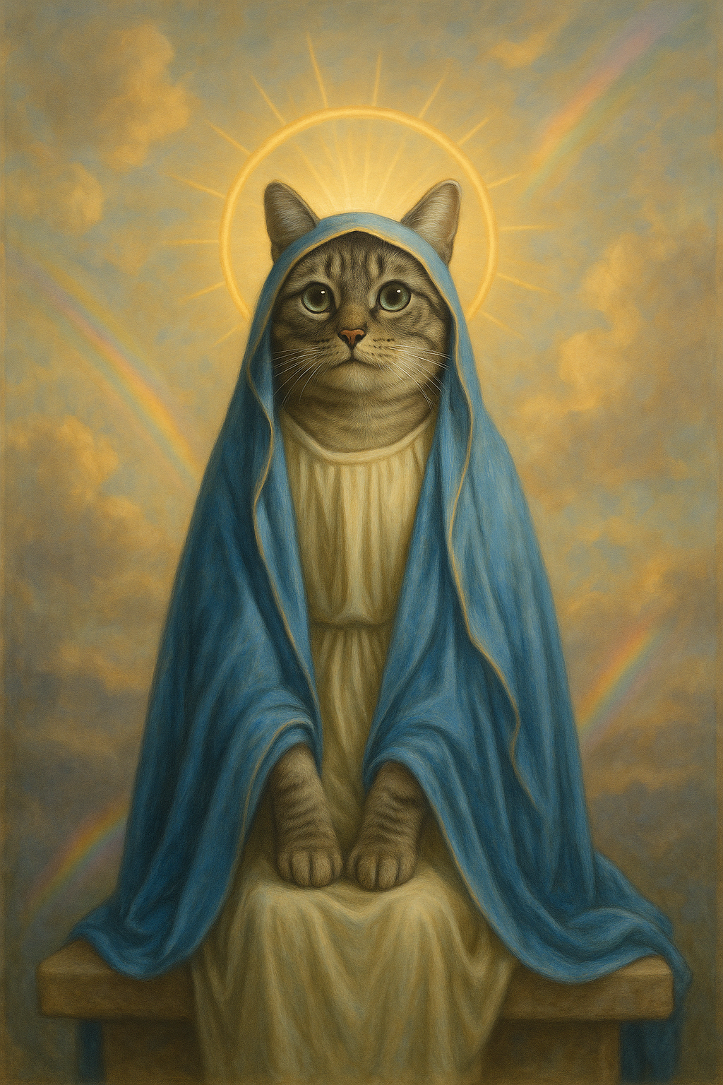 St. Kevin Glitter Sticker