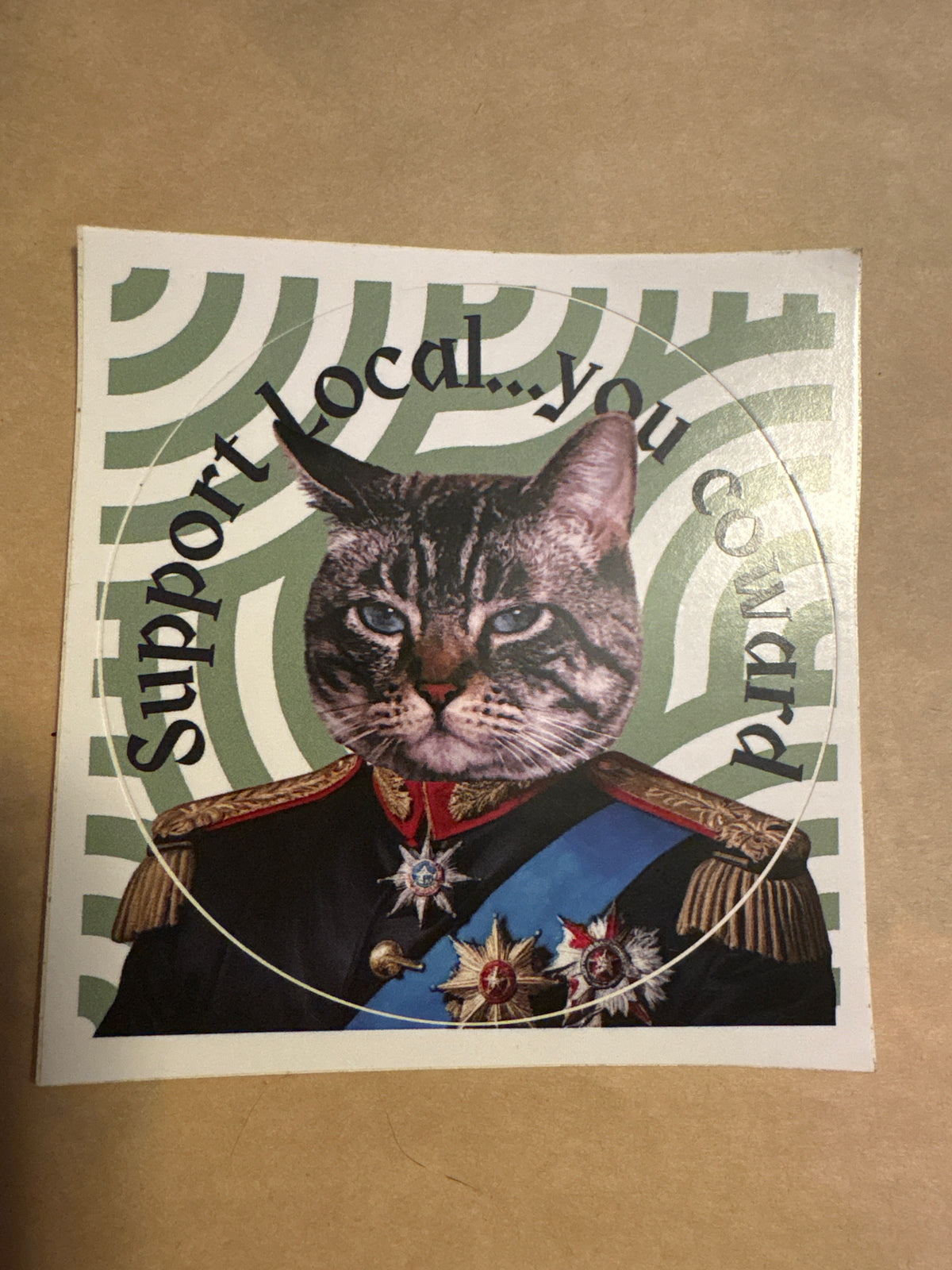 Support Local Kevin Sticker