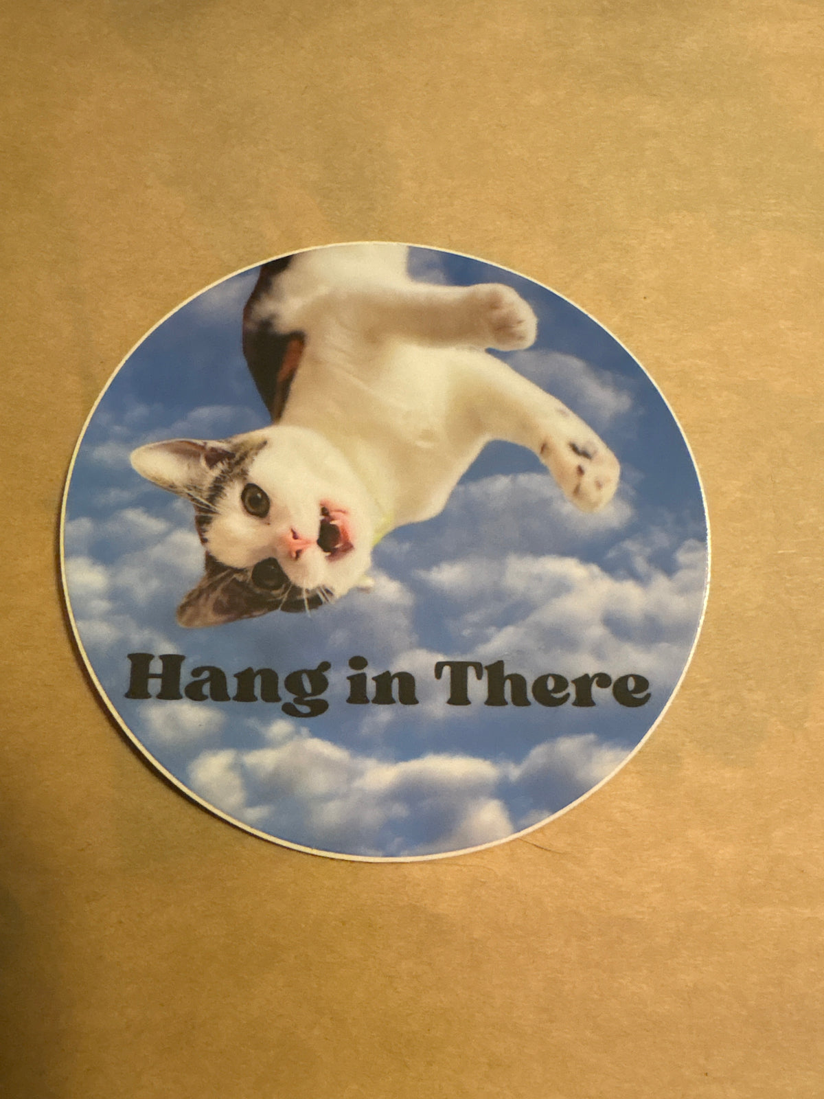 Hang in There Giuseppe Sticker