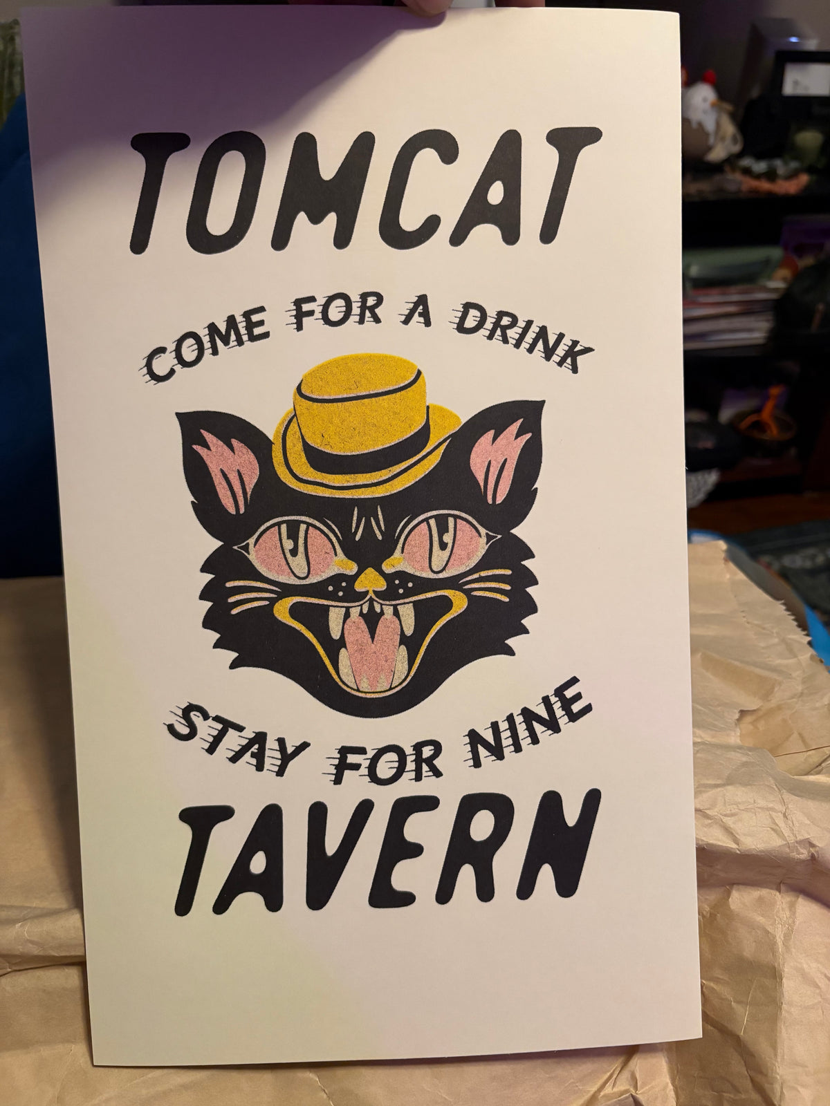 Tom Cat Print