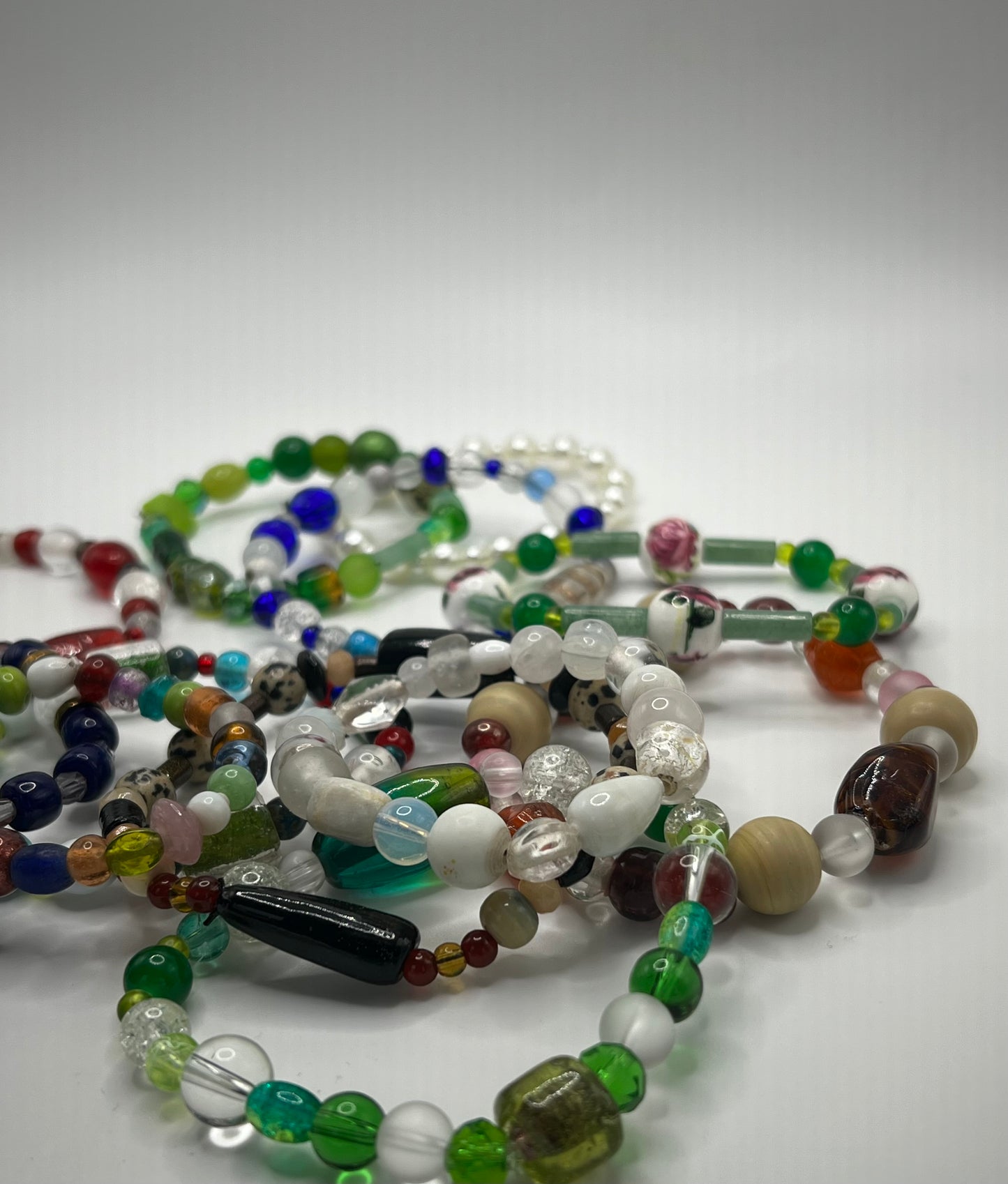 Glass Bead Bracelets