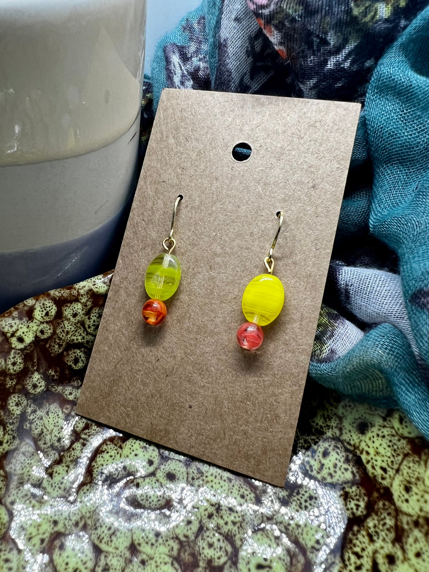 Mini Czech Earrings