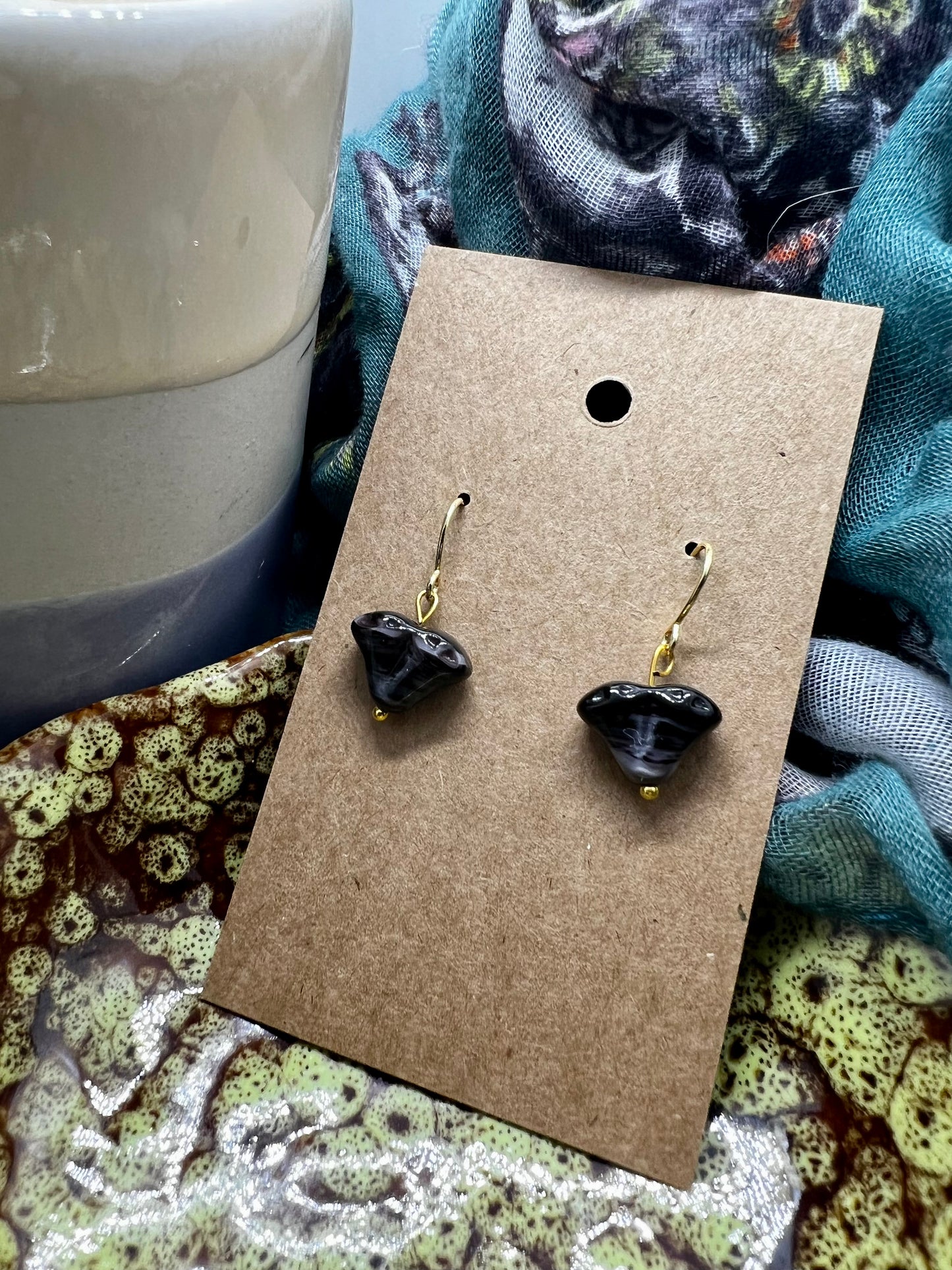 Mini Czech Earrings