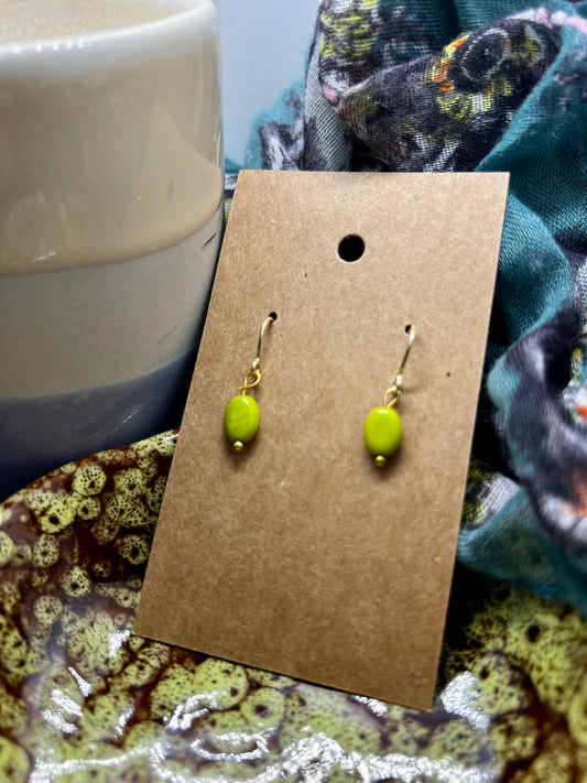 Mini Czech Earrings