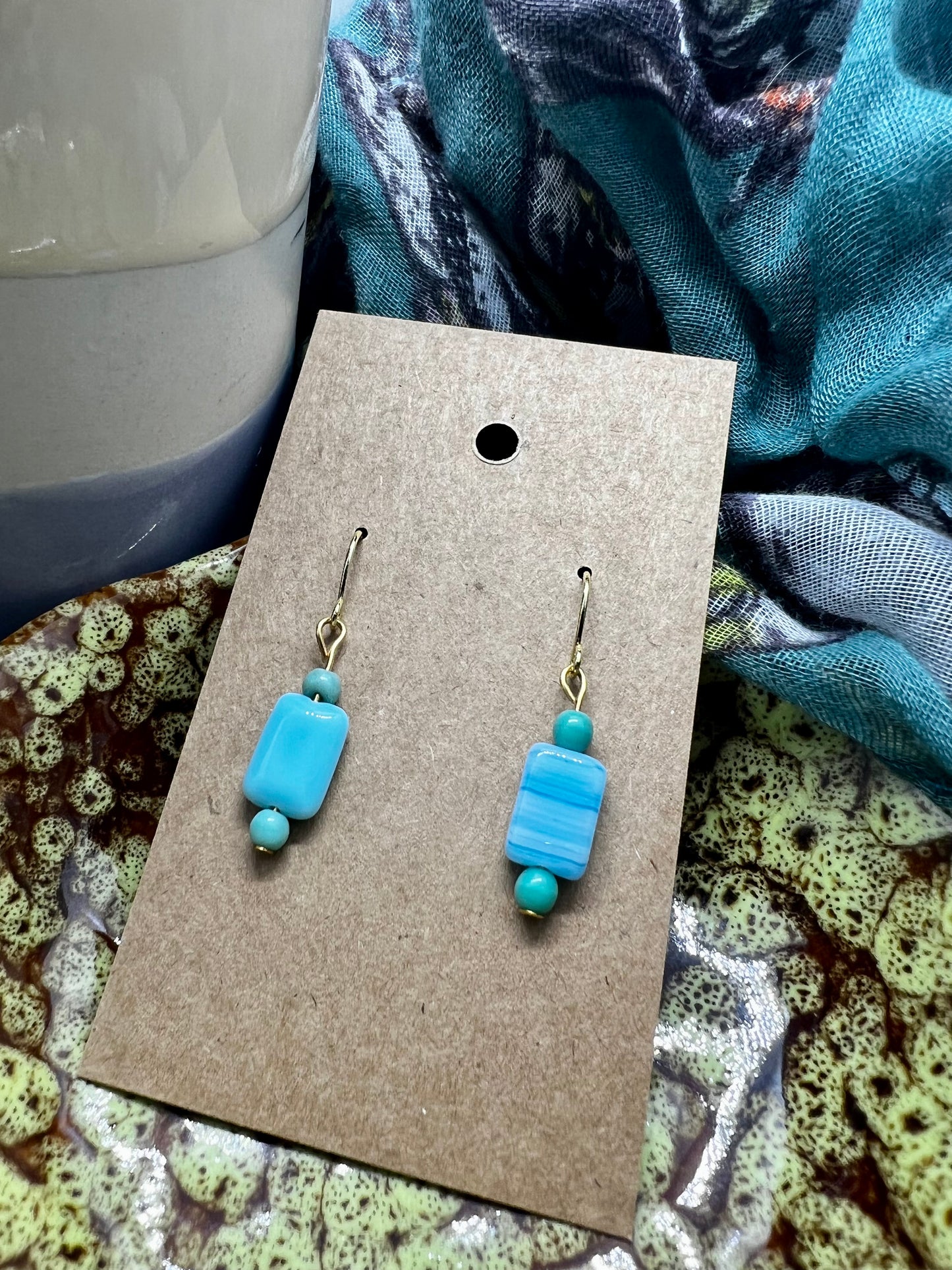 Mini Czech Earrings